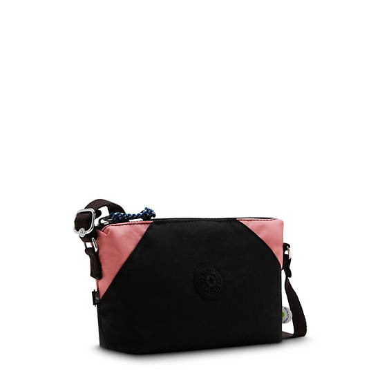 Kipling Art Extra Small Crossbody Táska Fekete Rózsaszín | HU 1081OK